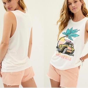 NWT Letluv Anthropologie California Muscle Tee (M)